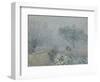 Fog, Voisins, 1874-Alfred Sisley-Framed Giclee Print