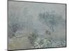 Fog, Voisins, 1874-Alfred Sisley-Mounted Giclee Print