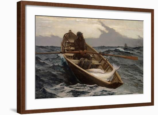 Fog Warning, 1885-Winslow Homer-Framed Giclee Print