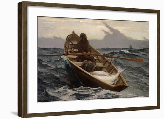 Fog Warning, 1885-Winslow Homer-Framed Giclee Print