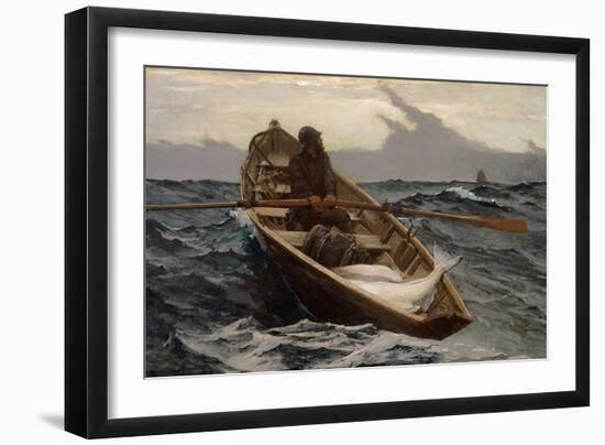 Fog Warning, 1885-Winslow Homer-Framed Giclee Print