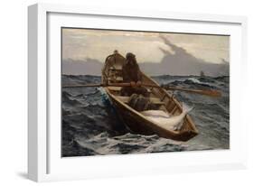 Fog Warning, 1885-Winslow Homer-Framed Giclee Print