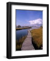 Fogers Island Walkway, Ocean City, Maryland, USA-Bill Bachmann-Framed Photographic Print