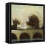 Foggy Bridge I-Randy Hibberd-Framed Stretched Canvas