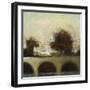 Foggy Bridge I-Randy Hibberd-Framed Art Print