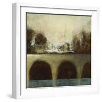 Foggy Bridge II-Randy Hibberd-Framed Art Print