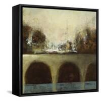 Foggy Bridge II-Randy Hibberd-Framed Stretched Canvas