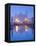 foggy dawn in Padua, Veneto, Italy.-ClickAlps-Framed Stretched Canvas