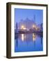 foggy dawn in Padua, Veneto, Italy.-ClickAlps-Framed Photographic Print