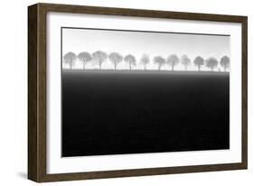 Foggy Flevopolder-Huib Limberg-Framed Photographic Print