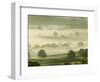 Foggy Grassland-Ashley Cooper-Framed Photographic Print