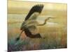 Foggy Heron I-Chris Vest-Mounted Art Print
