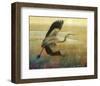 Foggy Heron-Chris Vest-Framed Art Print