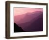 Foggy Hills in Sequoia National Park-Bill Ross-Framed Photographic Print