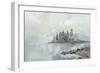 Foggy Lake-Silvia Vassileva-Framed Art Print