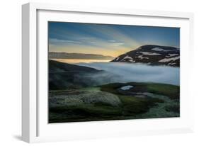 Foggy Landscape, Eyjafjordur, Northern Iceland-Ragnar Th Sigurdsson-Framed Photographic Print