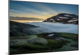 Foggy Landscape, Eyjafjordur, Northern Iceland-Ragnar Th Sigurdsson-Mounted Photographic Print