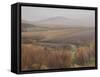 Foggy Landscape Near the Usk Reservoir, 2009-Peter Breeden-Framed Stretched Canvas