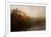 Foggy Morning at Lake LaJoie-Jai Johnson-Framed Giclee Print