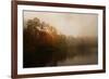 Foggy Morning at Lake LaJoie-Jai Johnson-Framed Giclee Print