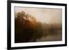 Foggy Morning at Lake LaJoie-Jai Johnson-Framed Giclee Print