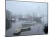 Foggy Morning in Menemsha Harbor on Martha's Vineyard-Alfred Eisenstaedt-Mounted Photographic Print