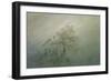 Foggy Morning in the Mountains-Caspar David Friedrich-Framed Giclee Print