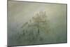 Foggy Morning in the Mountains-Caspar David Friedrich-Mounted Giclee Print
