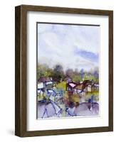 Foggy Morning, London-Margaret Coxall-Framed Giclee Print