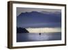 Foggy Morning on Lake Lucerne, Switzerland-George Oze-Framed Photographic Print