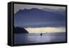 Foggy Morning on Lake Lucerne, Switzerland-George Oze-Framed Stretched Canvas