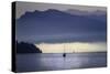 Foggy Morning on Lake Lucerne, Switzerland-George Oze-Stretched Canvas