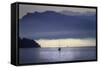 Foggy Morning on Lake Lucerne, Switzerland-George Oze-Framed Stretched Canvas