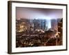 Foggy Night in Manhattan-Philippe Hugonnard-Framed Photographic Print