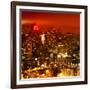 Foggy Night in Manhattan-Philippe Hugonnard-Framed Photographic Print