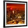 Foggy Night in Manhattan-Philippe Hugonnard-Framed Photographic Print