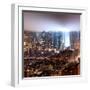 Foggy Night in Manhattan-Philippe Hugonnard-Framed Photographic Print