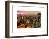 Foggy Night in Manhattan-Philippe Hugonnard-Framed Art Print