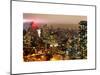 Foggy Night in Manhattan-Philippe Hugonnard-Mounted Art Print