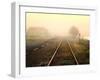 Foggy on the Tracks-Jody Miller-Framed Photographic Print