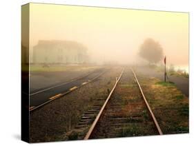 Foggy on the Tracks-Jody Miller-Stretched Canvas