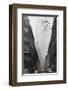 Foggy Paris in Black and White-null-Framed Premium Giclee Print