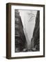 Foggy Paris in Black and White-null-Framed Premium Giclee Print