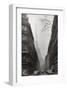 Foggy Paris in Black and White-null-Framed Premium Giclee Print