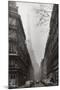 Foggy Paris in Black and White-null-Mounted Art Print