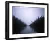 Foggy River, Chile-Michael Brown-Framed Photographic Print