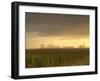 Foggy sunrise, Boyd, Wisconsin, USA-Chuck Haney-Framed Photographic Print