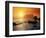 Foggy Sunset at Ruby Beach-James Randklev-Framed Photographic Print