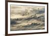 Foggy Valley at Sunrise, Pounding Mill Overlook, North Carolina-Adam Jones-Framed Photographic Print