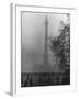 Foggy View of Trafalgar Square-Hans Wild-Framed Photographic Print